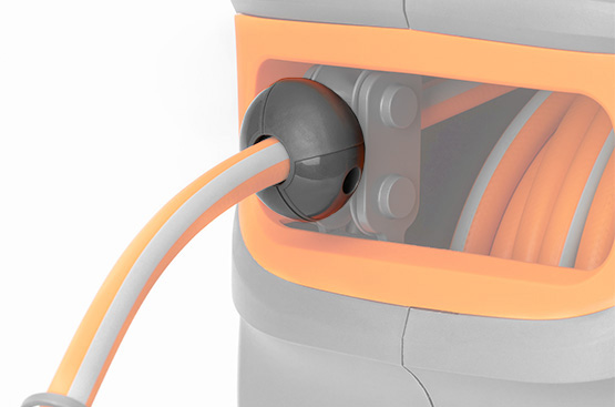 Система автоматической смотки шланга